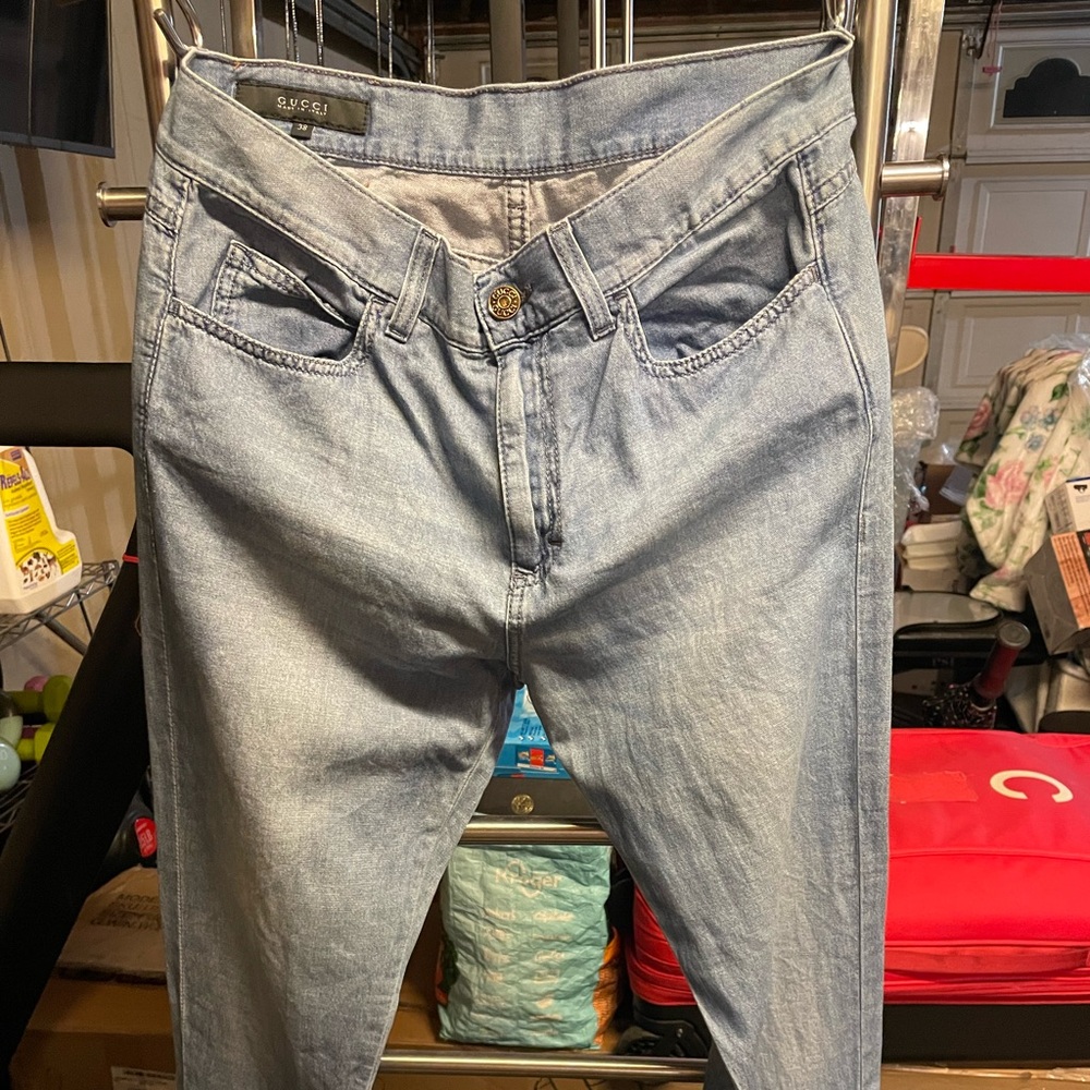 Gucci Women's Boyfriend Jeans - Black